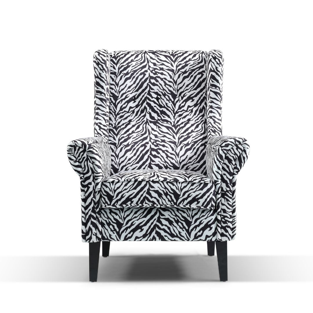 Zobel Velvet Accent Chair