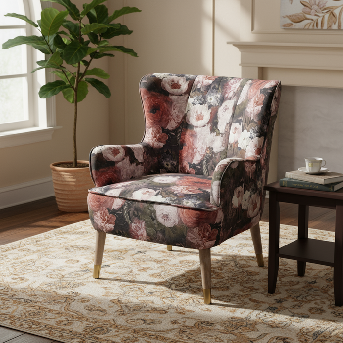 East Hampton Accent Chair|-Haversham Floral