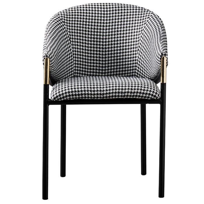 Manhattan Chair Fabric Houndstooth