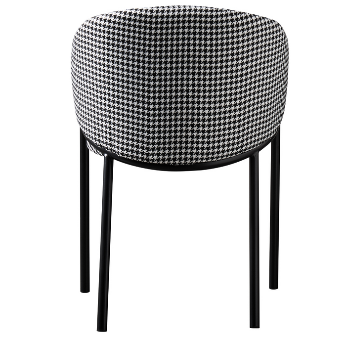 Manhattan Chair Fabric Houndstooth