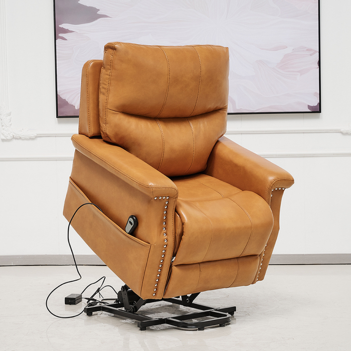 Sonia PU Leather Electric Lift Up Recliner Armchair with Remote Control