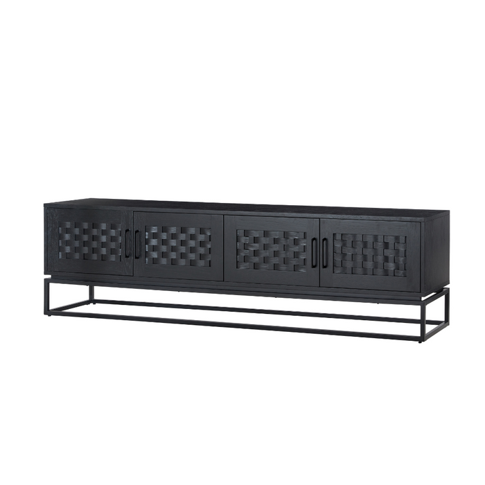 Razila Entertainment Unit Black 200cm