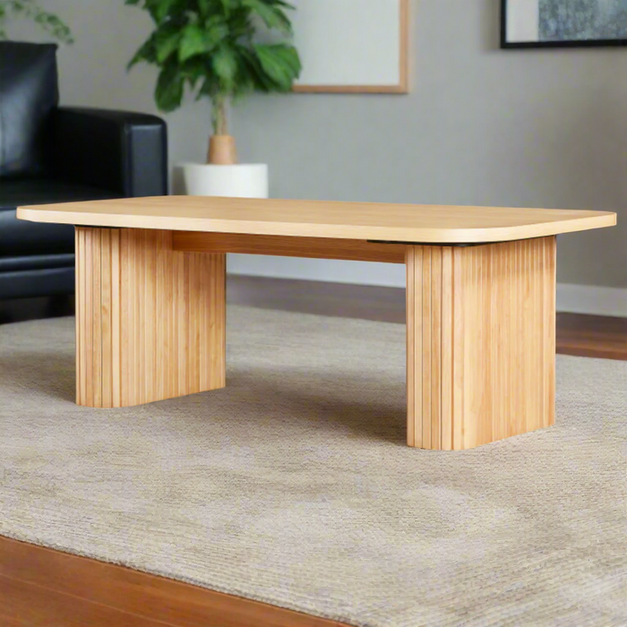 Melba Oak wood Coffee table