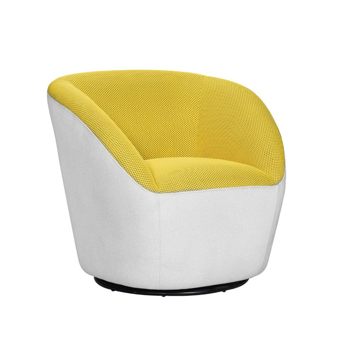 Vortex Swivel Armchair YELLOW