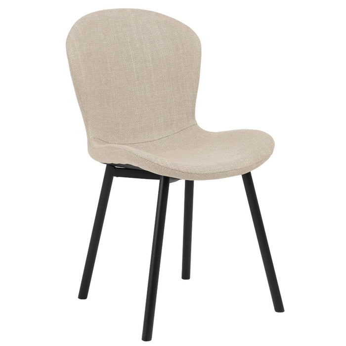 Arista 7 Piece Dining Setting with Beige Chair