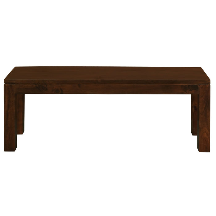 Amsterdam Solid Mahogany Bench 120 x 35cm