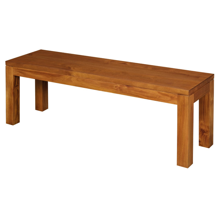 Tilda Solid Mahogany Bench (Medium) 128 x 35 cm