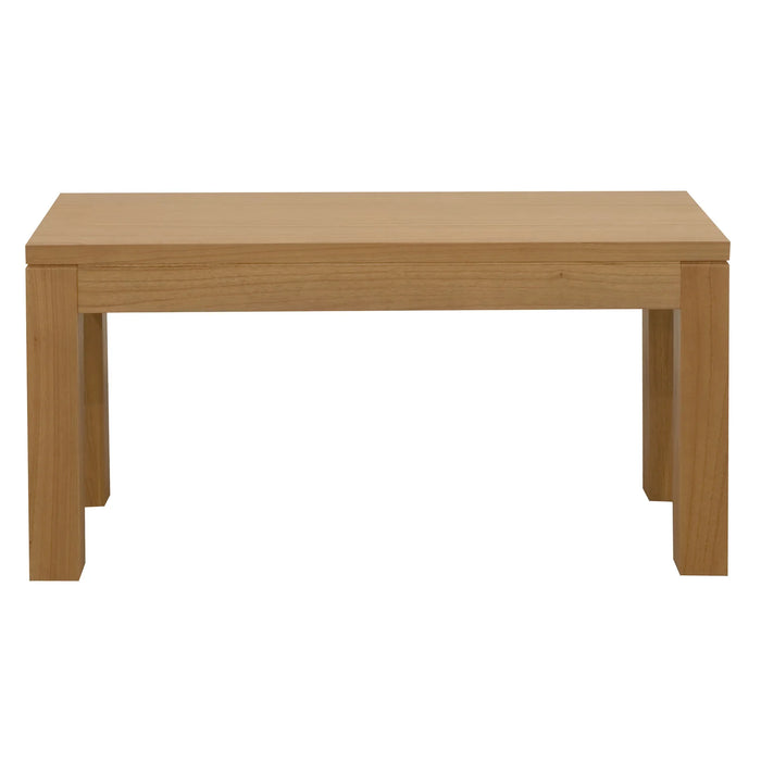 Tilda Solid Mahogany Bench 90cm Natural