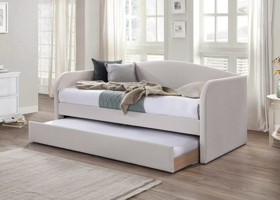 Charlotte Single Daybed with Trundle - Pearl Weave