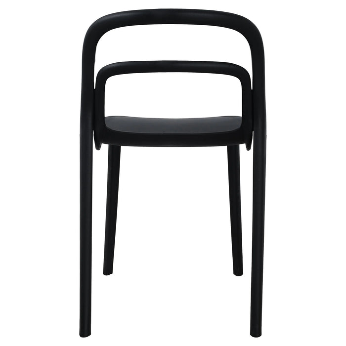 3 Pce Amafi Balcony Set, Black