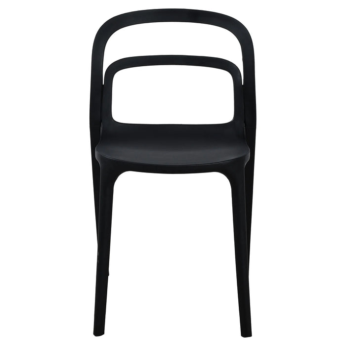 3 Pce Amafi Balcony Set, Black
