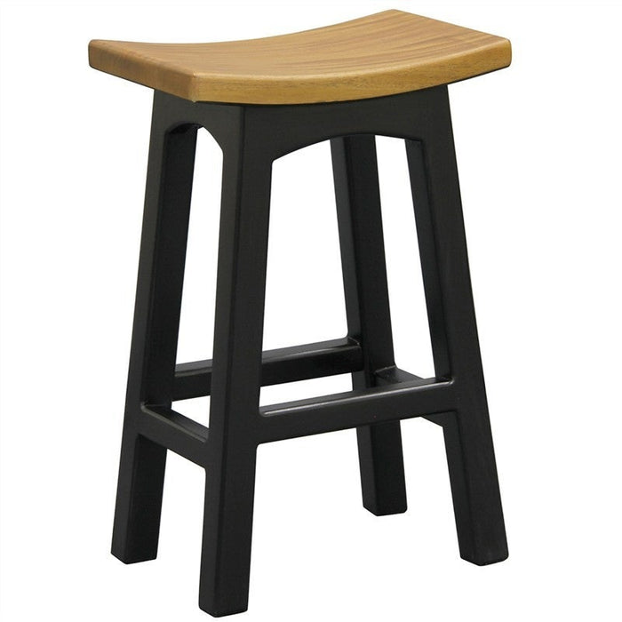 Tokyo Solid Mahogany Timber Kitchen Counter Stool