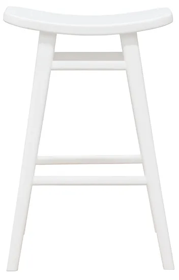 Avana Natural Solid Mindi Timber Counter Stool