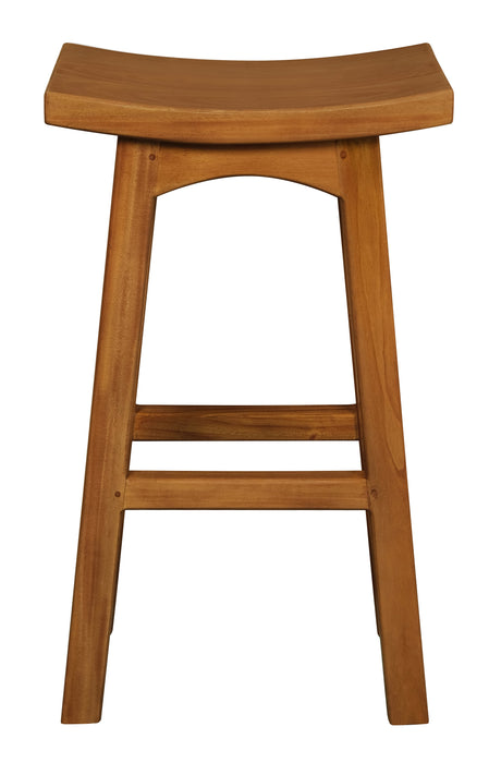Tokyo Solid Mahogany Timber Barstool