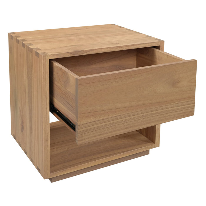 Oscar 1 Drawer Bedside Table