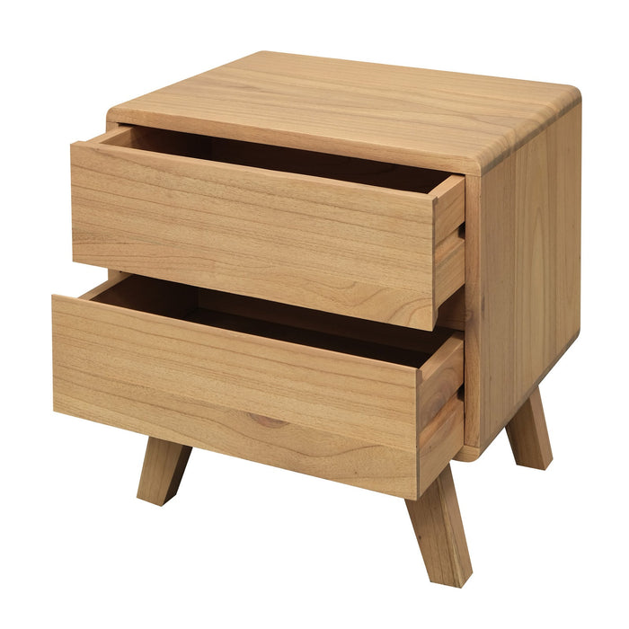 Providence 2 Drawer Bedside Table
