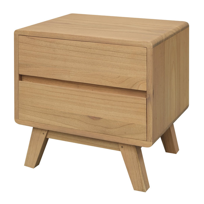 Providence 2 Drawer Bedside Table