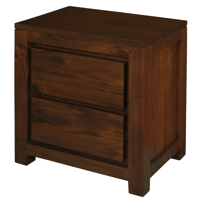 Amsterdam 2 Drawer Bedside Table