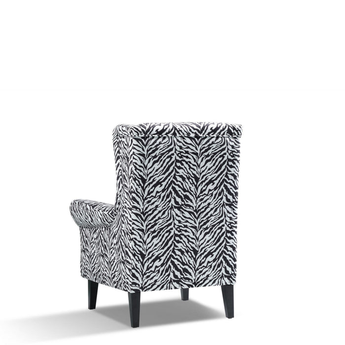 Zobel Velvet Accent Chair