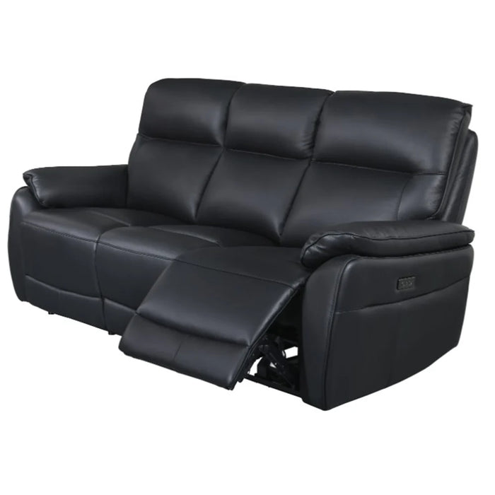 Rozela 3 + 1 + 1 Leather Electric Recliner Lounge Suite