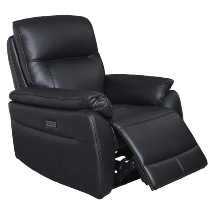 Rozela 3 + 1 + 1 Leather Electric Recliner Lounge Suite