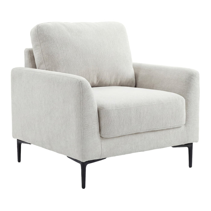 Luca Upholstered Armchair - Beige