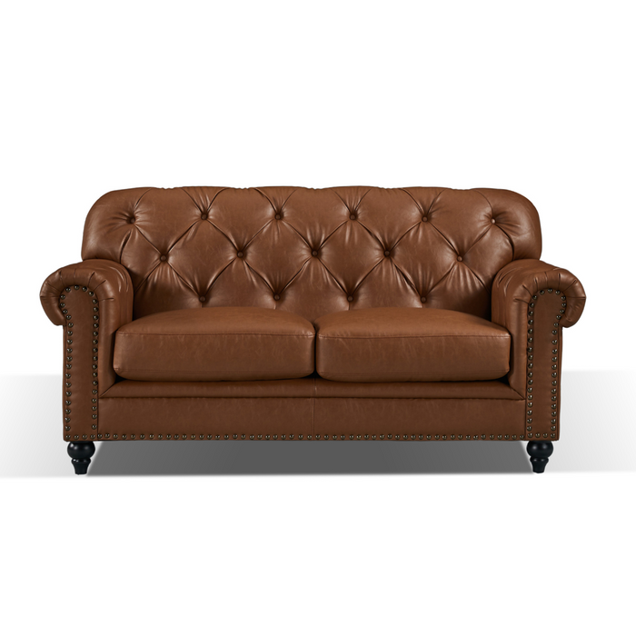 2 Seater Barclay Chesterfield PU Leather