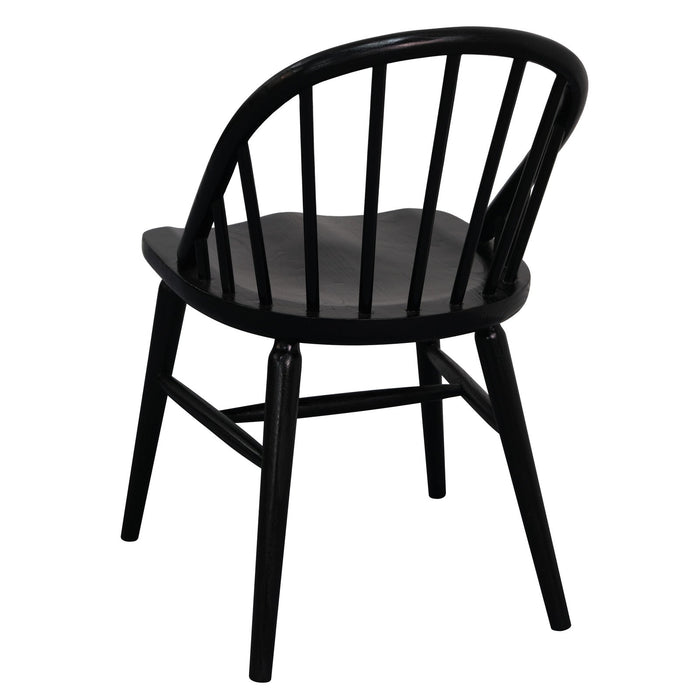 Vera Oak Solid Oak Dining Chair - Set of 2