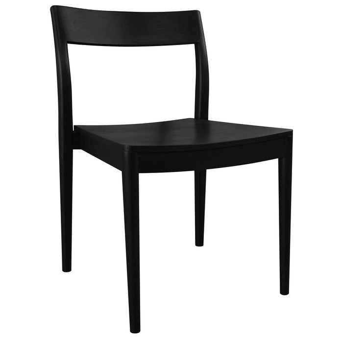 Moller Solid Mahogany Timber Dining Chair – Set of 2