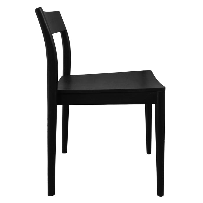 Moller Solid Mahogany Timber Dining Chair – Set of 2