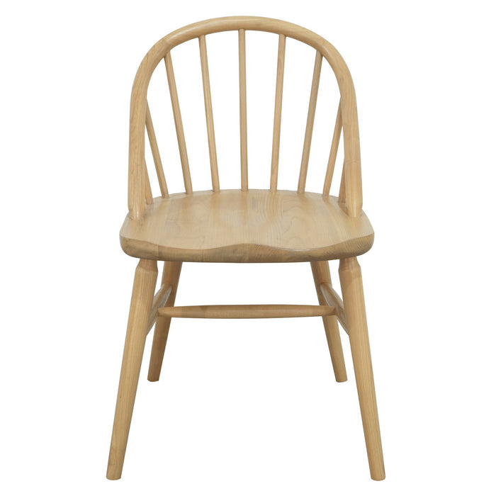 Vera Oak Solid Oak Dining Chair - Set of 2