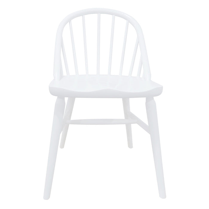 Vera Oak Solid Oak Dining Chair - Set of 2