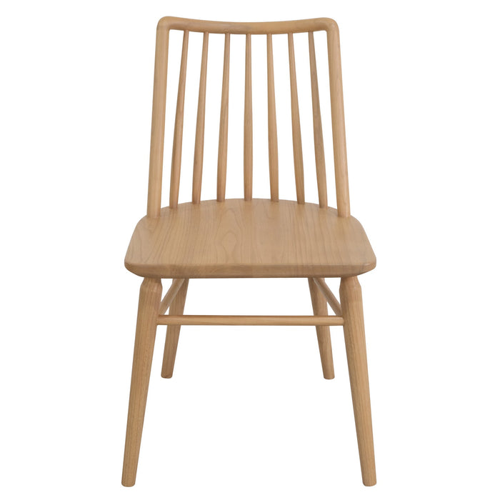 Riviera Solid Oak Dining Chair - Set of 2