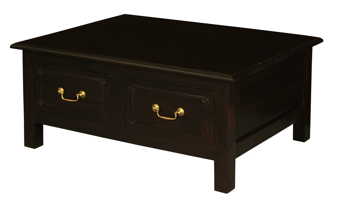 Tasmania 4 Drawer Straight Leg Coffee Table
