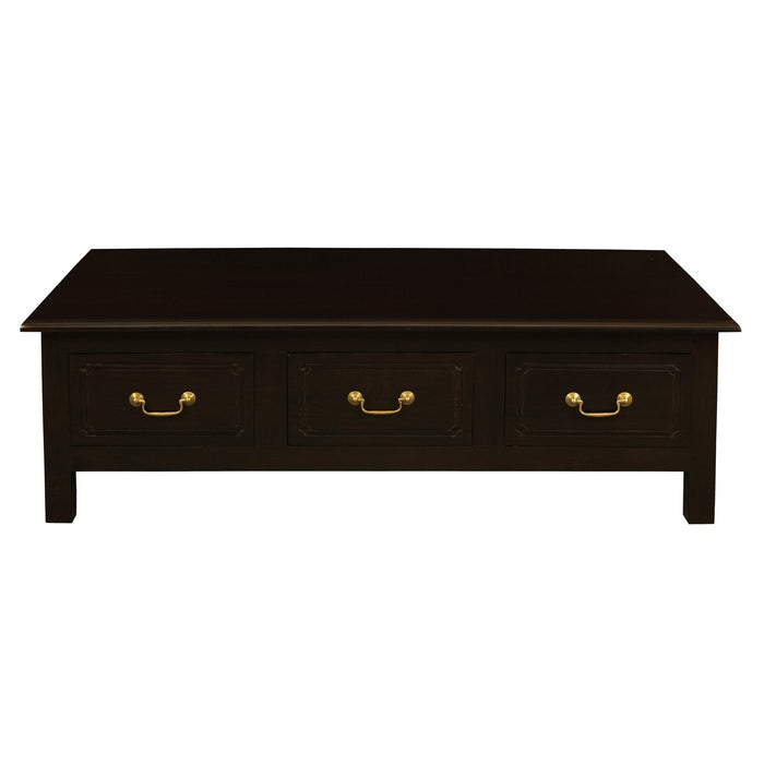 Tasmania 6 Drawer Straight Leg Coffee Table