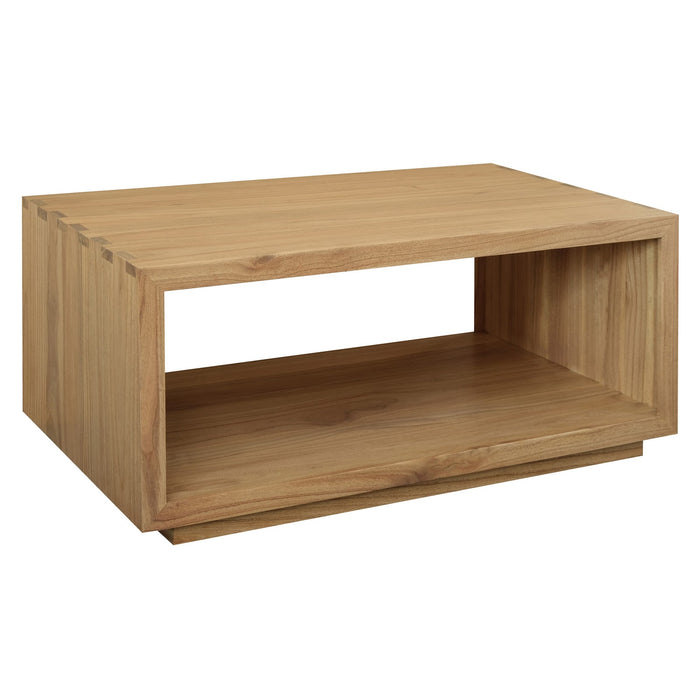 Oscar Solid Mindi Timber Coffee Table