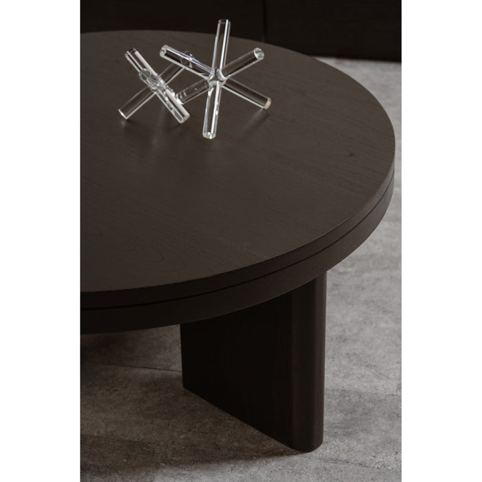Apollo Solid Mindi Timber Round Coffee Table