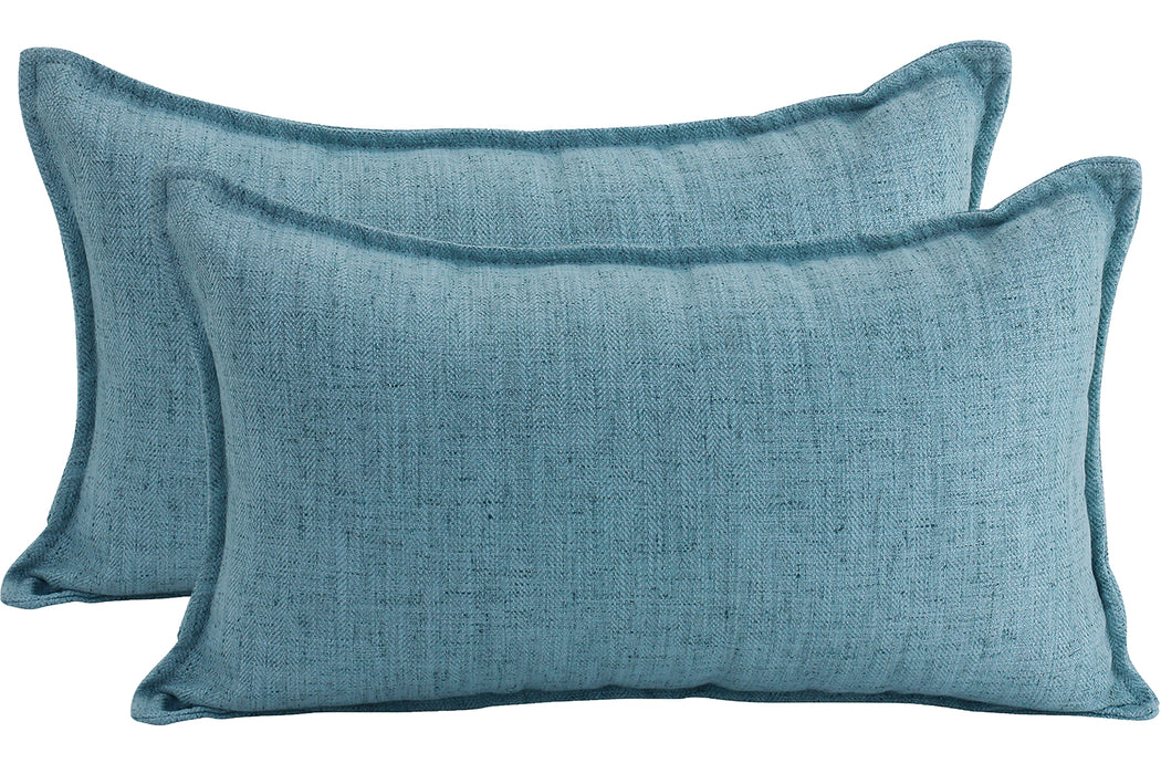 Linen Azure Cushion