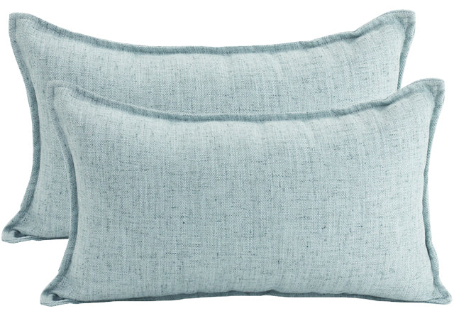 Linen Light Blue Cushion