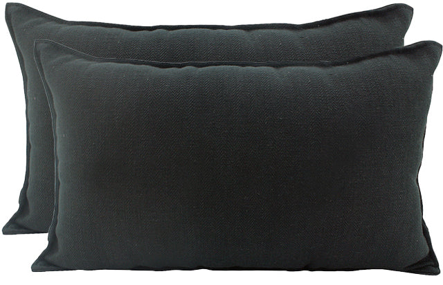 Linen Black Cushion