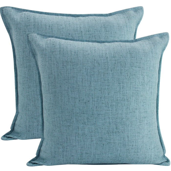 Linen Azure Cushion