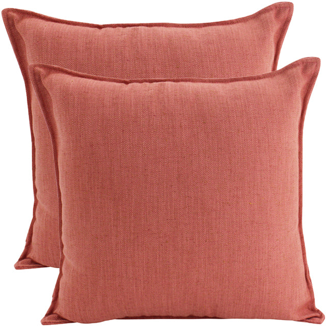 Linen Rust Cushion