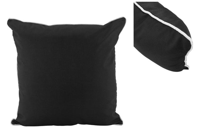 Black Outdoor Cushion