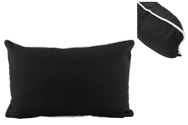 Black Outdoor Cushion