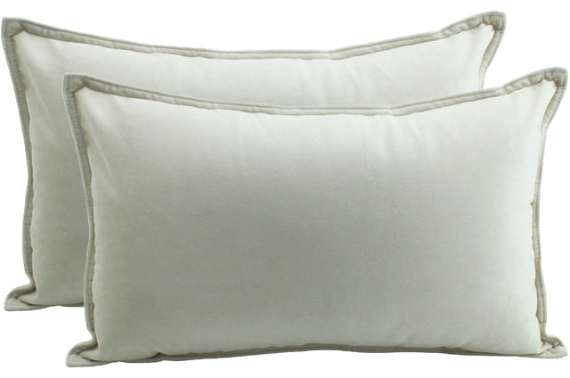 Velvet Cushion Champagne