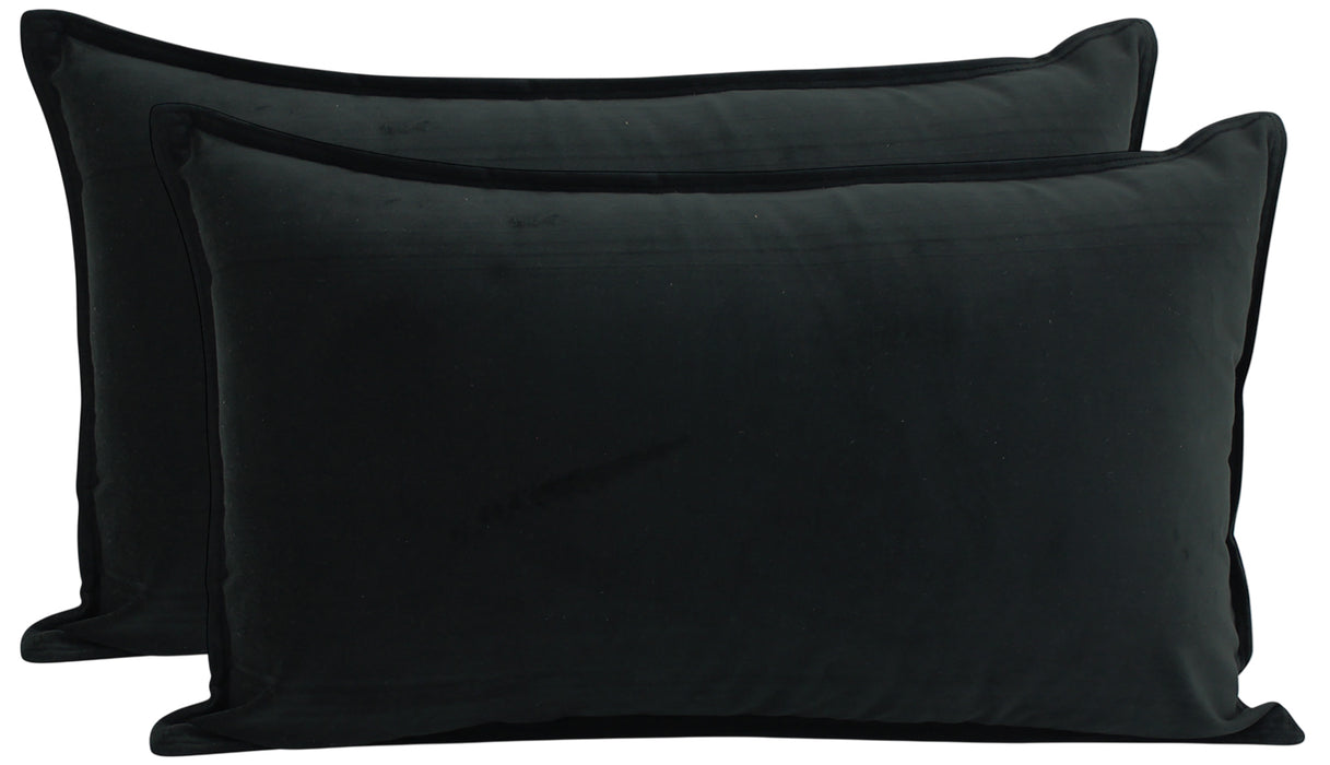 Velvet Cushion Noir
