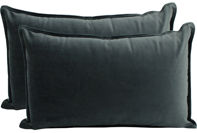 Velvet Cushion Smoke