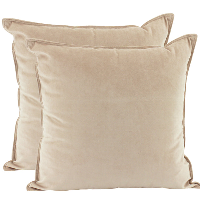 Velvet Cushion Nude