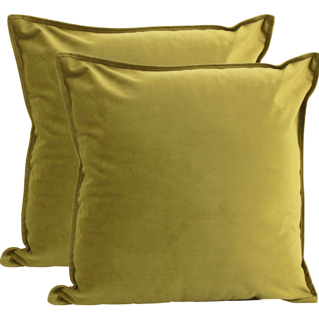Velvet Cushion Gold