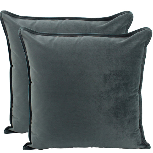 Velvet Cushion Smoke